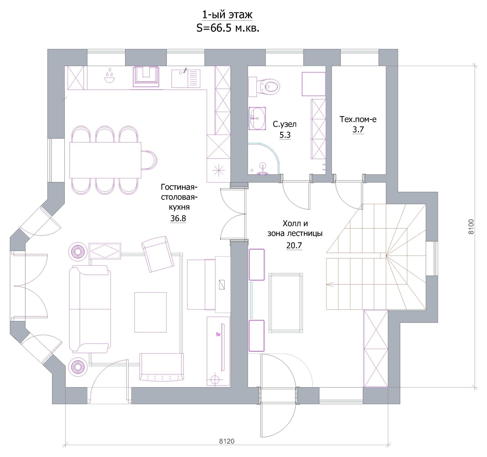 Дом в стиле прованс, 2014 г.