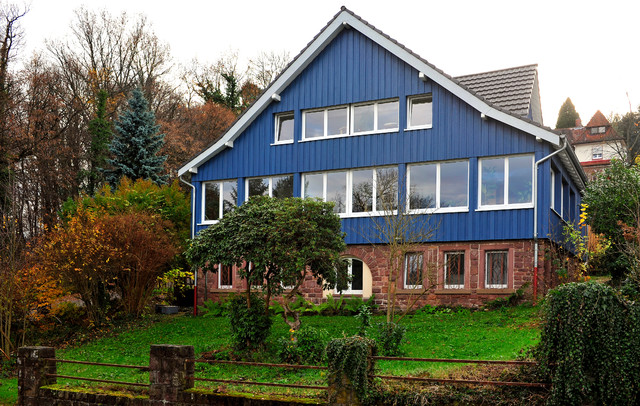 Das blaue Haus country-facciata