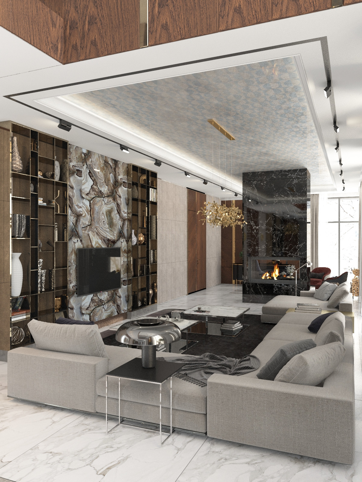 Интерьеры дома в пос.Ренессанс