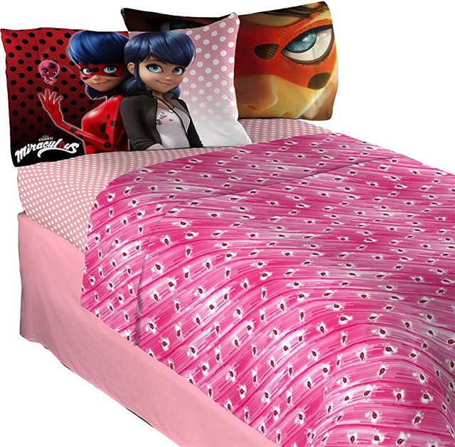 Miraculous Ladybug Sheet Set Bed Miraculous Bedding Accessories