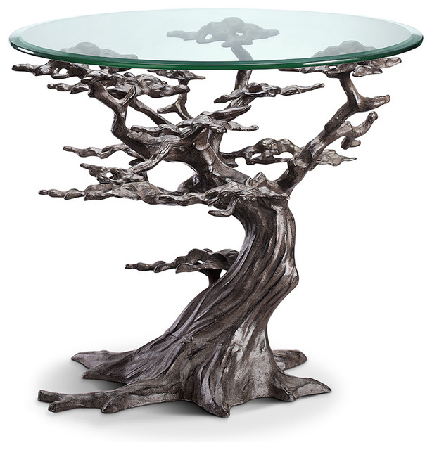 Cypress Tree End Table