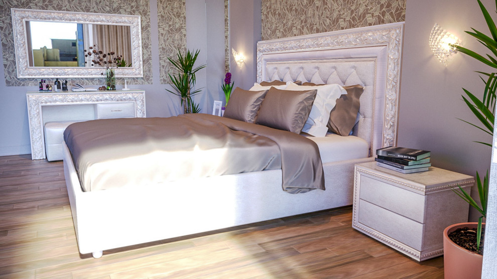 Спальня в стиле Лакшери