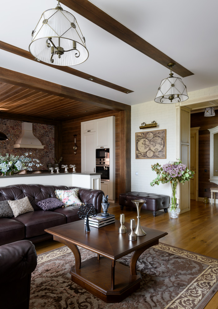 Квартира с атмосферой загородного дома