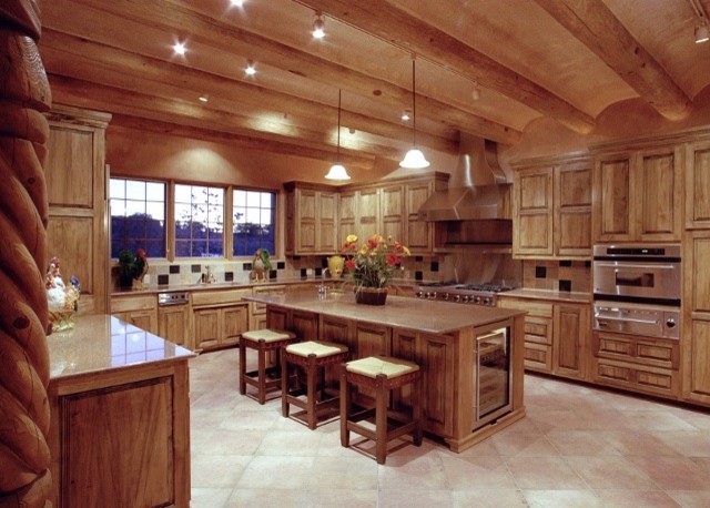 Southwest Style Hom Traditional Kitchen Albuquerque By