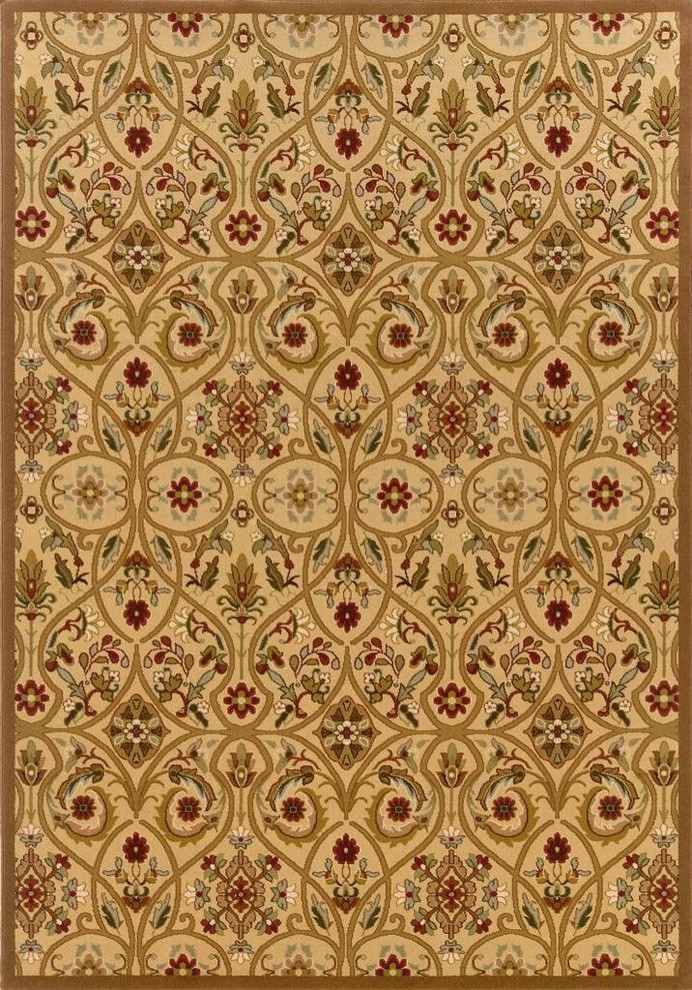 Oriental Weavers Sphinx Knightsbridge Gold Rug, 5' 3"x7' 9"