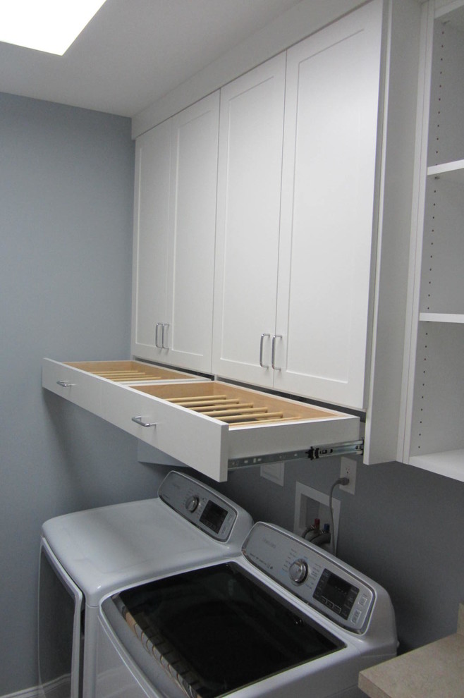 Shaker Style Laundry Room Craftsman Closet Richmond By Sue