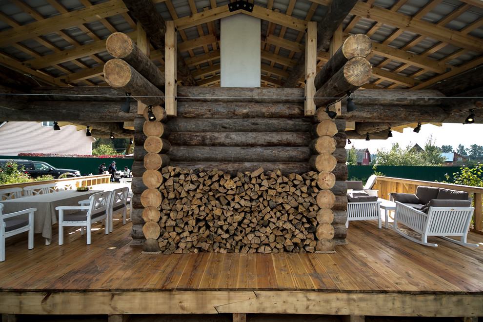 Парящий сруб