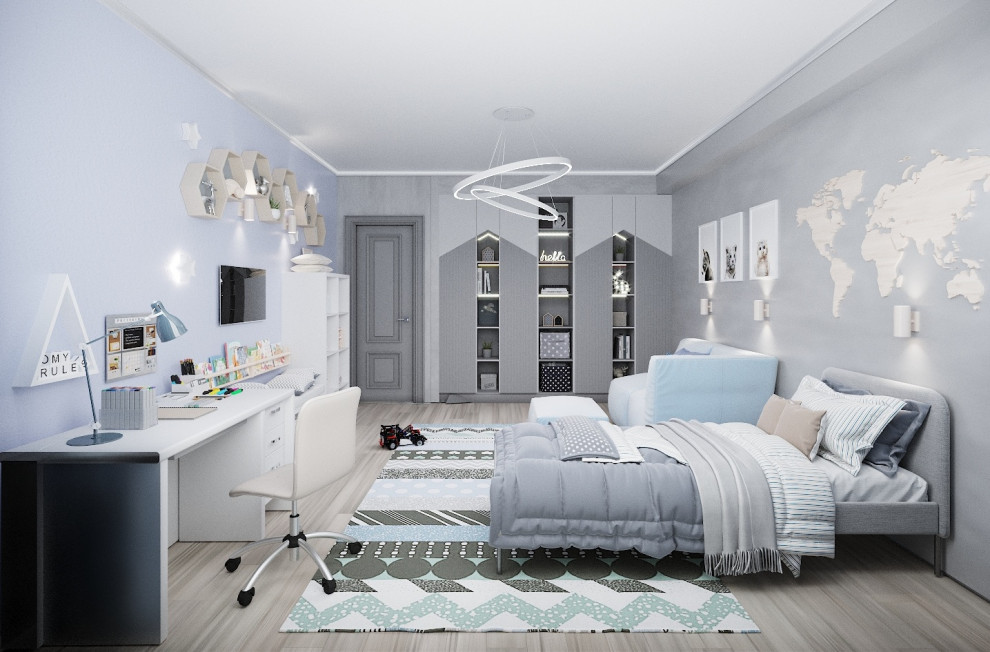 Трехкомнатная квартира в ЖК "Серебряный бор"