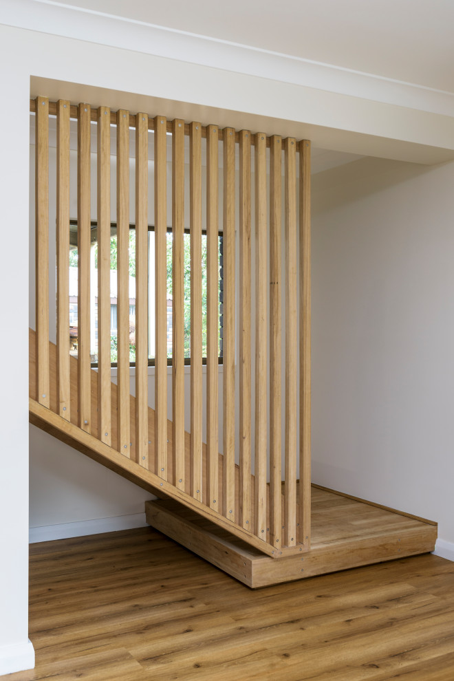 Wood stairs