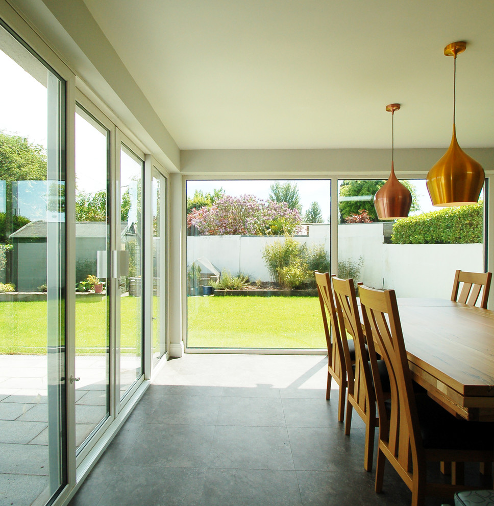 Photo of a contemporary dining room in Cork.