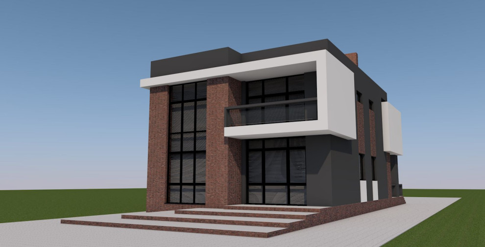 Архитектура дома в стиле Хай-тек