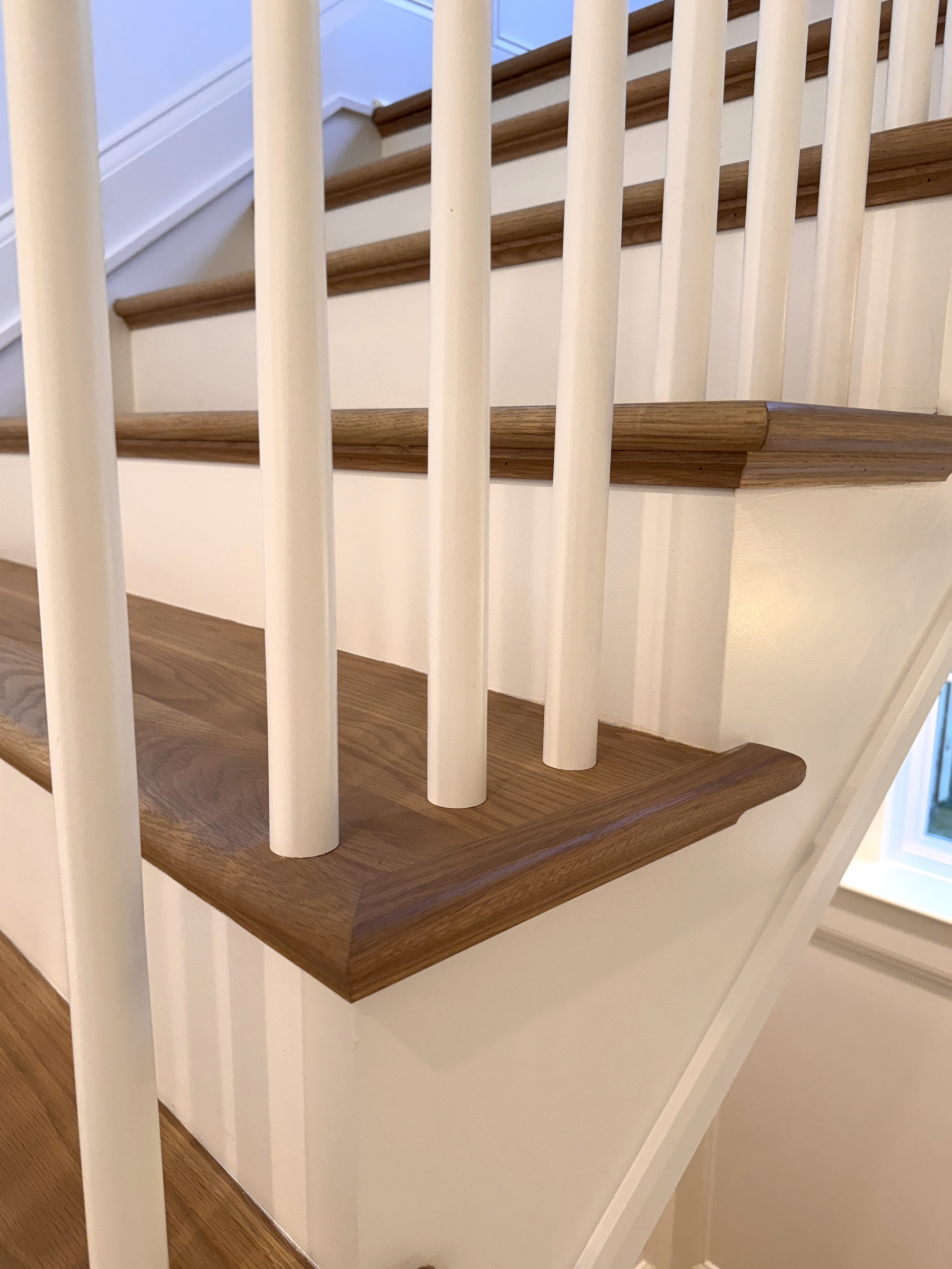 Project #160 | Traditional Box Stair with Gooseneck Handrail