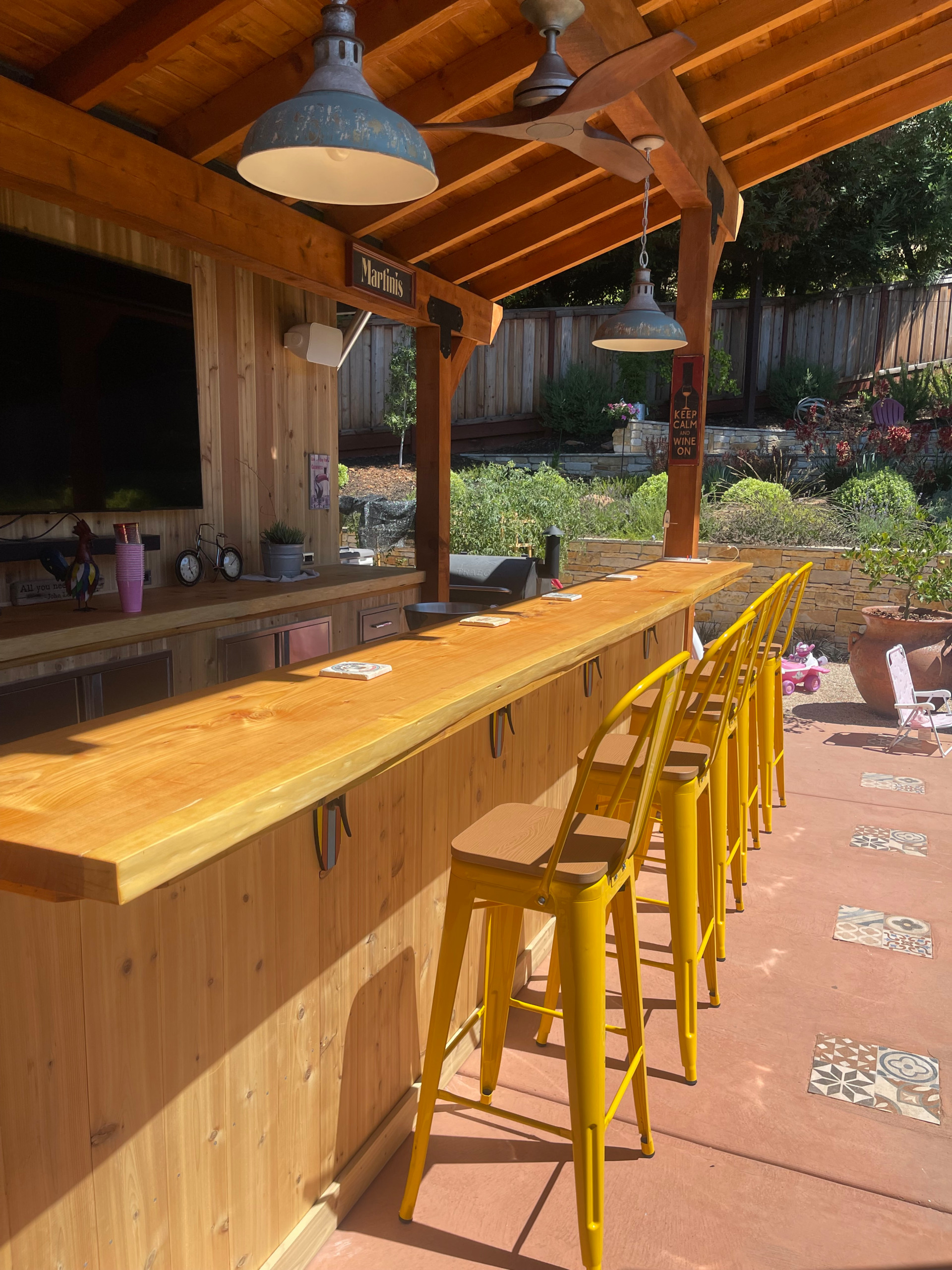 Brunson outdoor bar