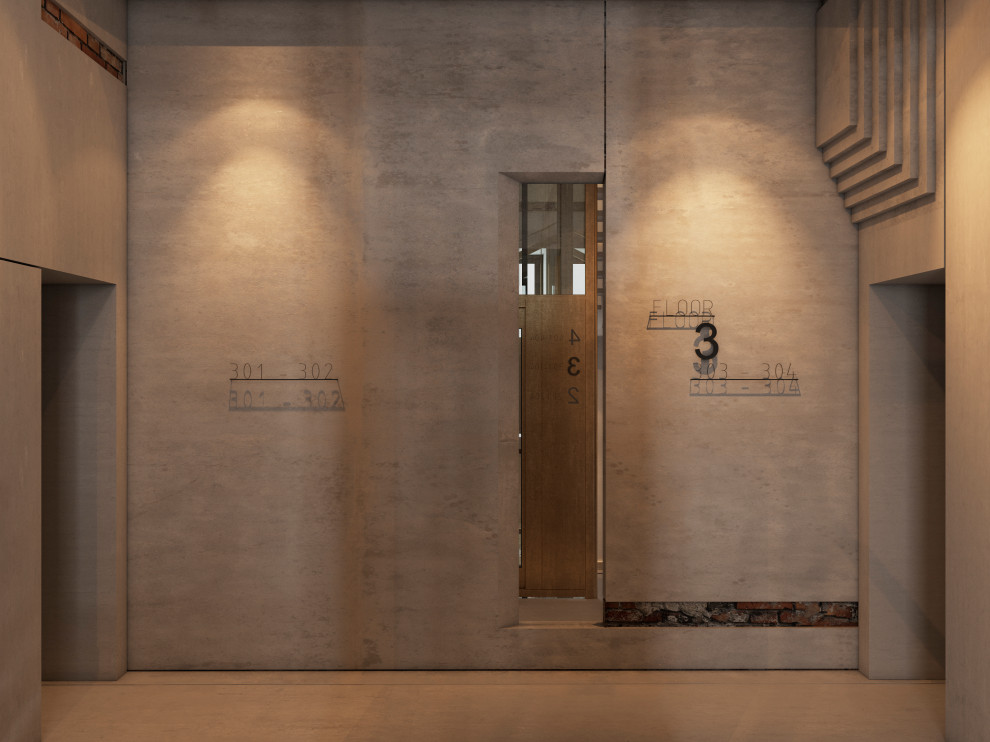 Лестница в апарт-отеле