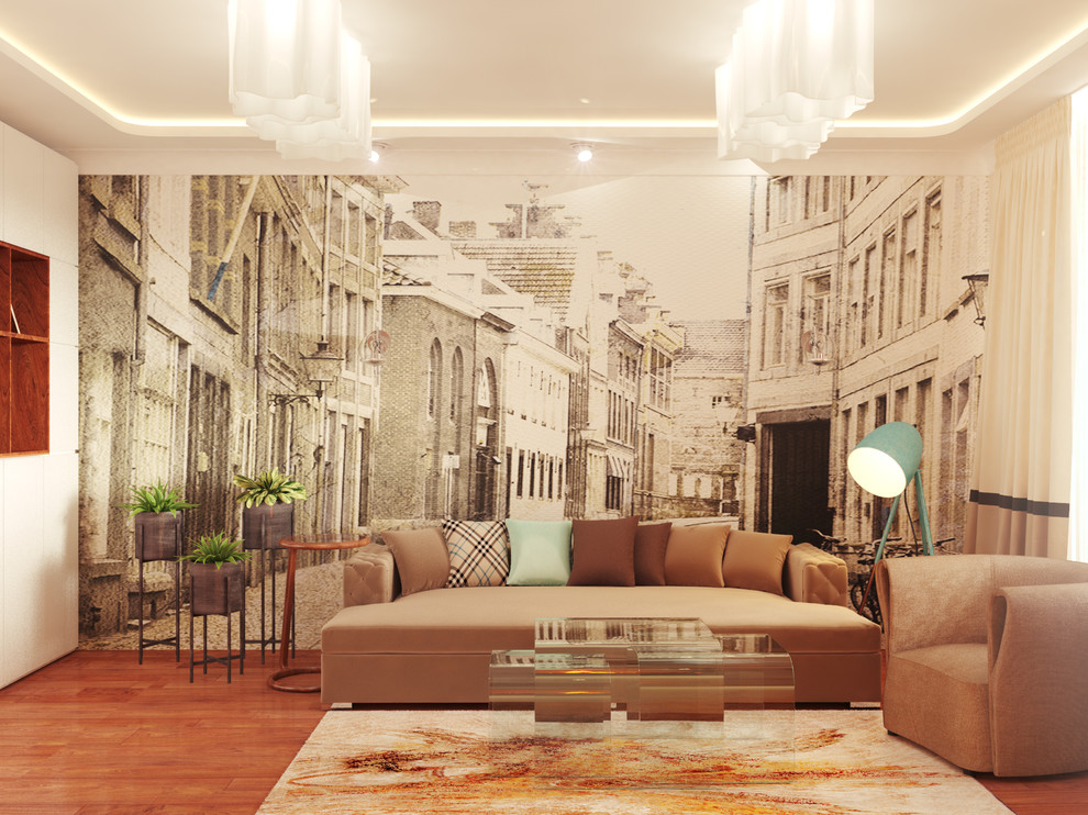 Маленькая квартира для креативной хозяйки 75-и лет