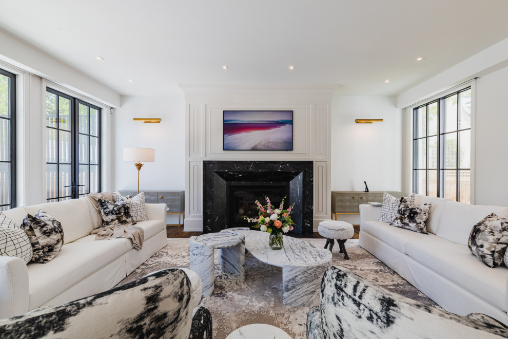 The Royal - Traditional - Living Room - Calgary - by Rockwood Custom ...