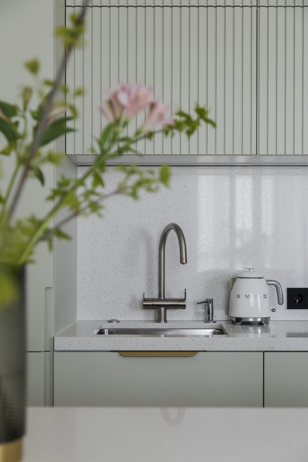 Квартира в мятных тонах