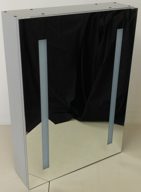 Led Striped Illuminated Medicine Cabinet Contemporary Led Striped Illuminated Medicine Cabinet