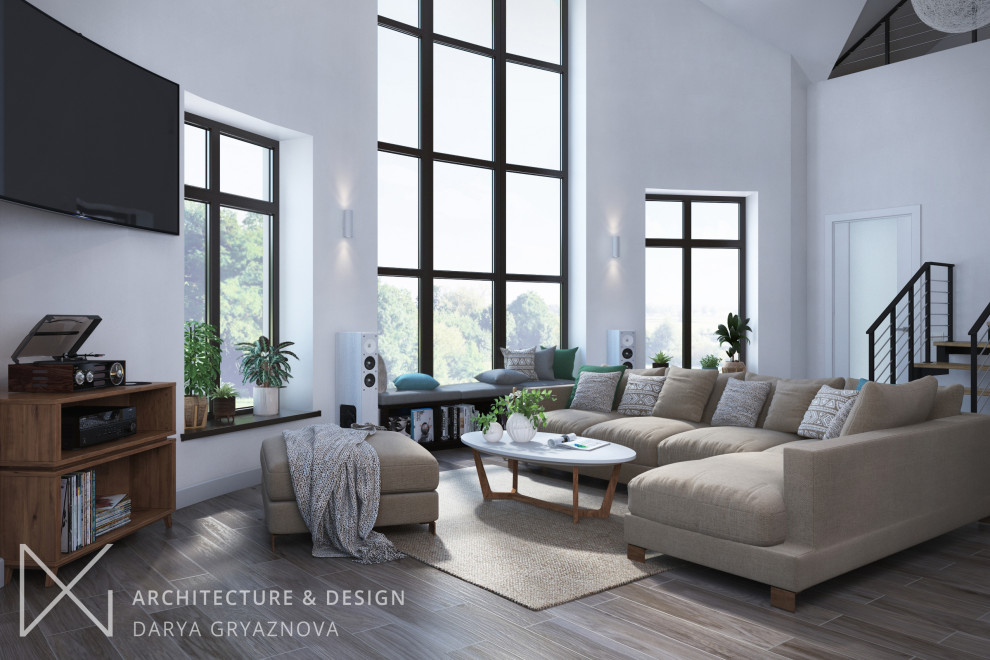 Загородный дом для молодой семьи