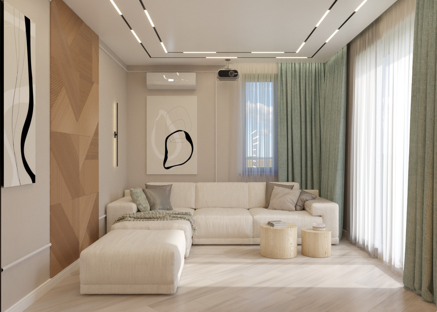 Дизайн Проект котеджа в Пихтулино