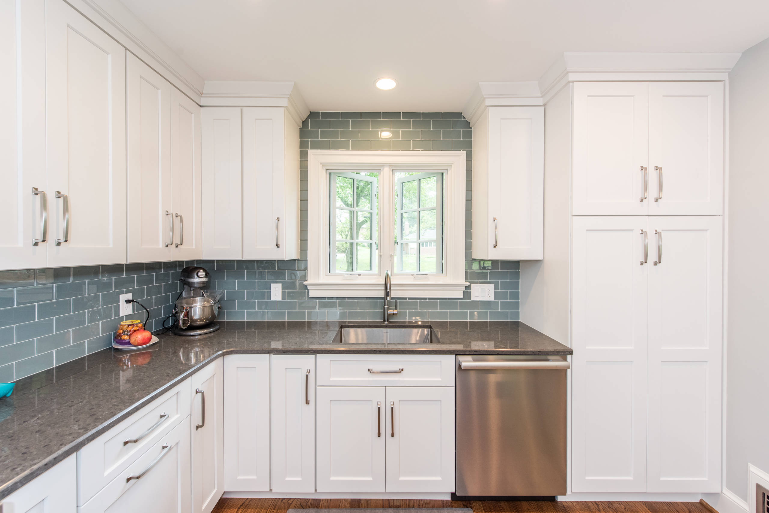 Kensington, MD Eclectic Kitchen and Bath Remodel
