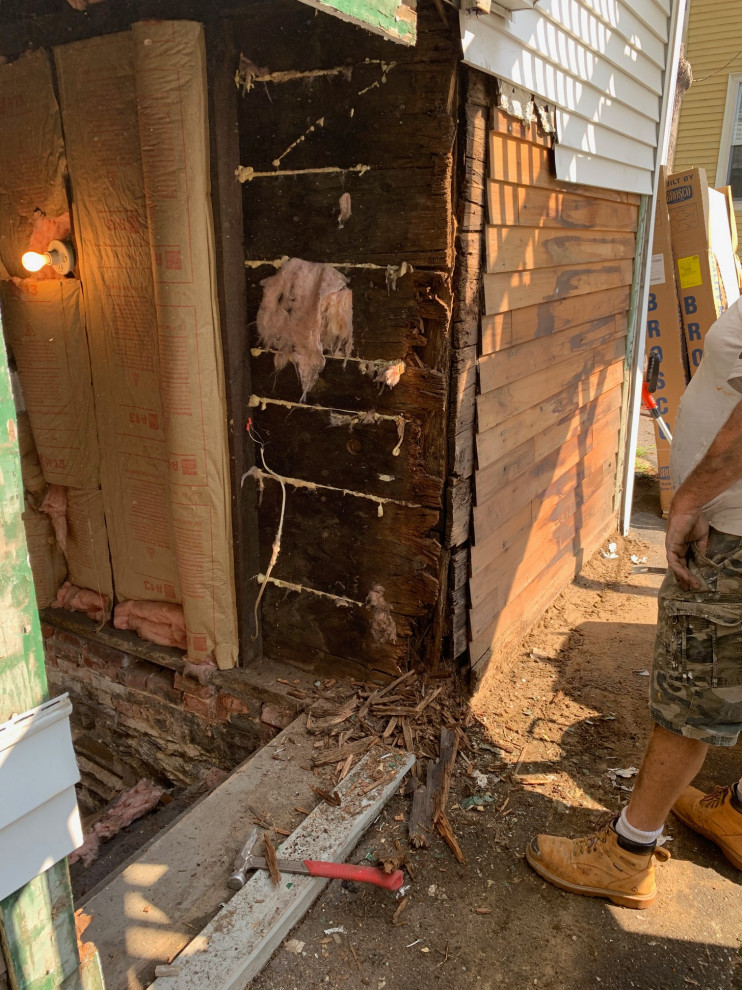 Basement doors