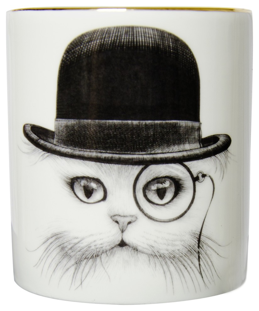 Cat in Hat Cutesy Candle