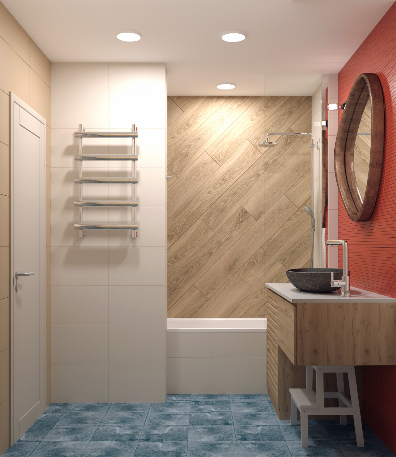 Интерьер с камерунской шляпой