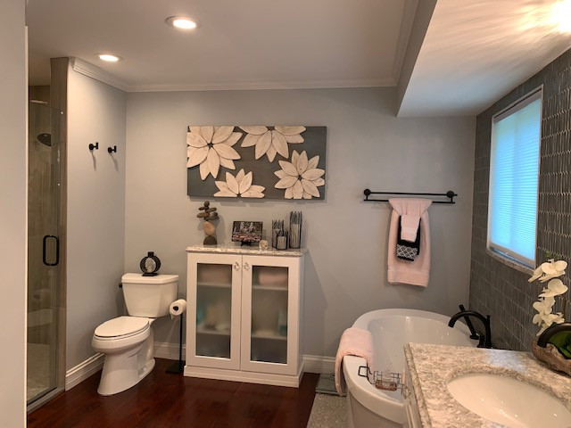 Fry Master Bath After / Before