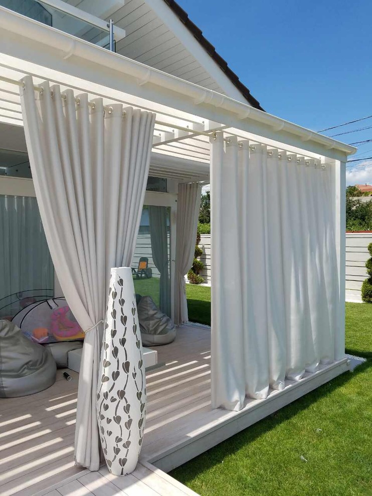 шторы на террасу