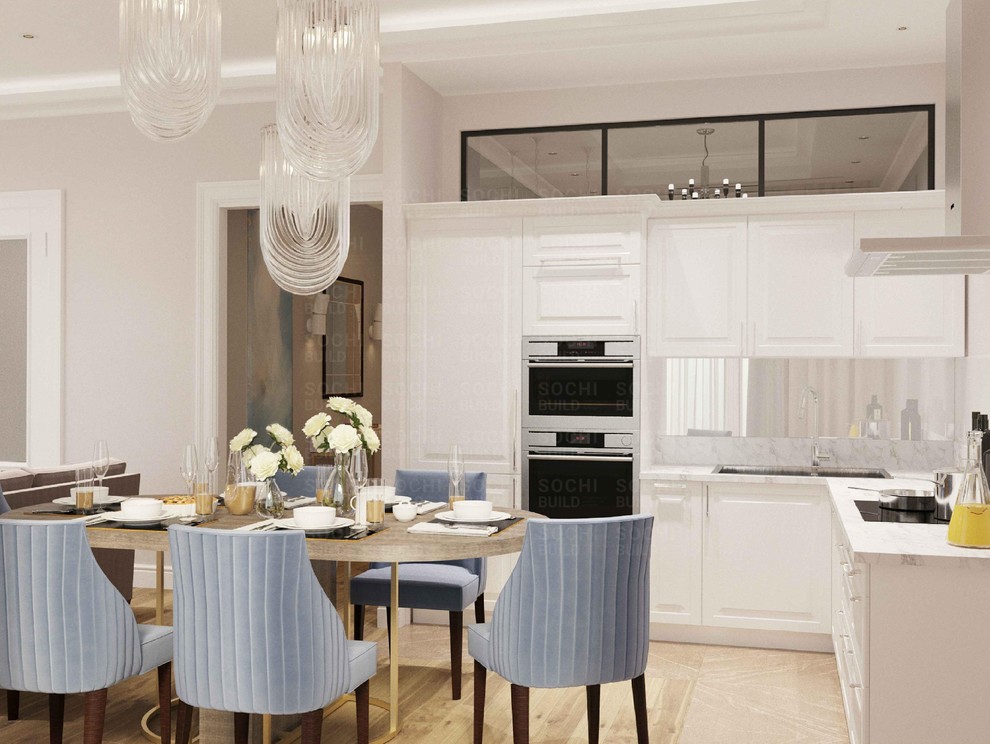 Квартира в ЖК «Актер Гэлакси», 78м², стиль: современная классика. СочиБольше наш