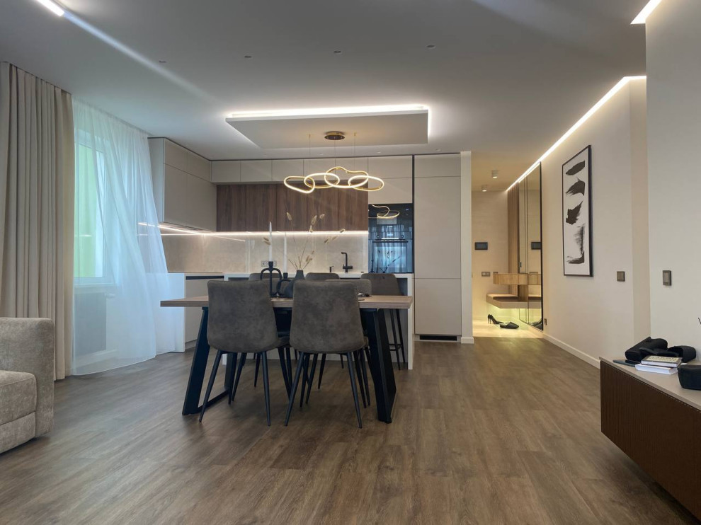 Проект трехкомнатной квартиры в Саратове. Реализация за 6 млн.