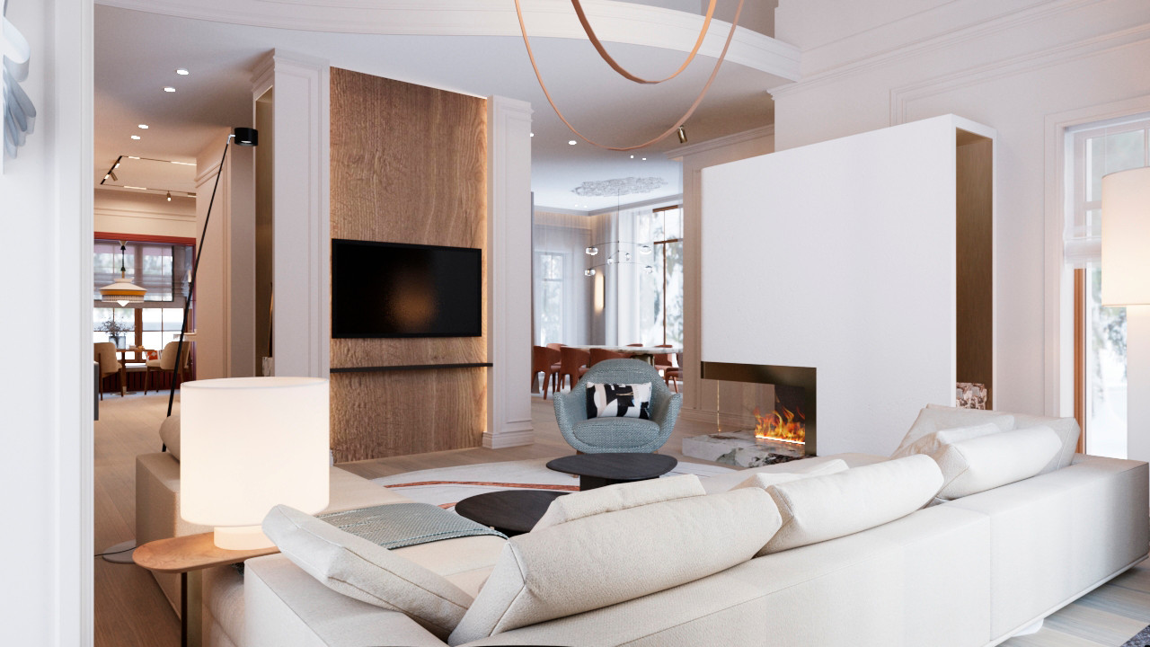 Загородный дом 320 м2