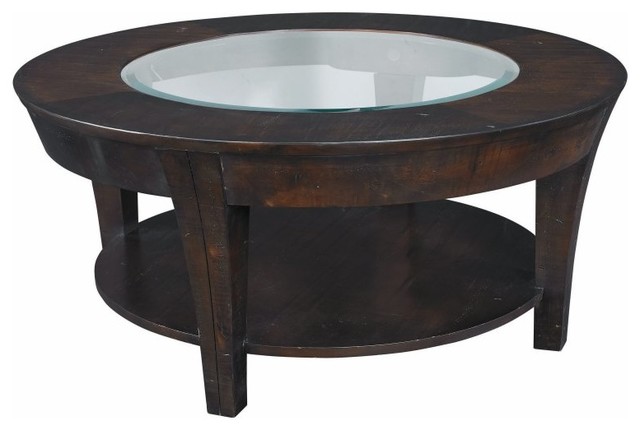Hammary Urban Flair Round Coffee Table Multicolor - T2006605-00