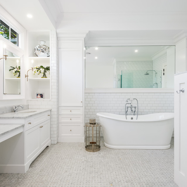 Hamptons Interior - Beach Style - Bathroom - Gold Coast - Tweed - by