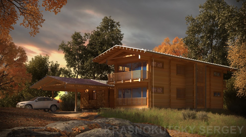 ДЕРЕВЯННЫЙ ДОМ CHALET-280