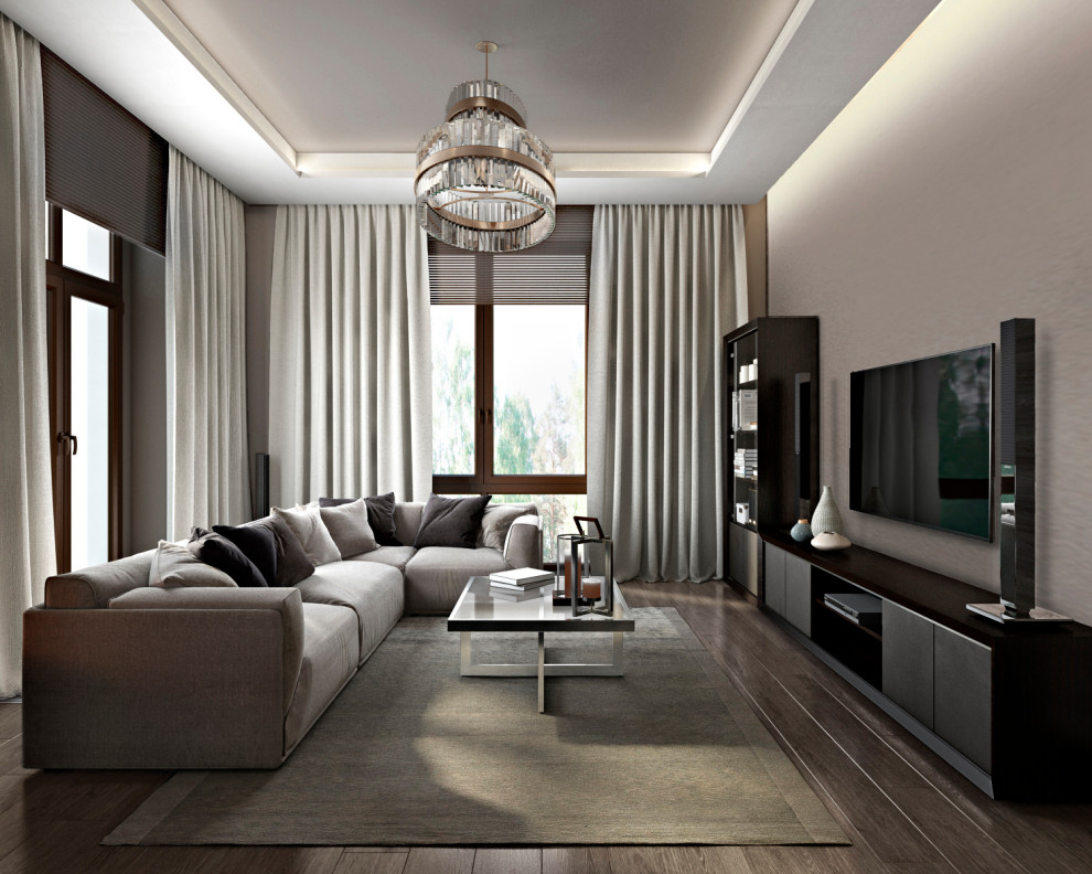 Диванная зона гостиной