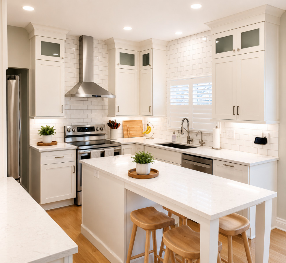 Saline | Modern Shaker Kitchen & Custom Pantry