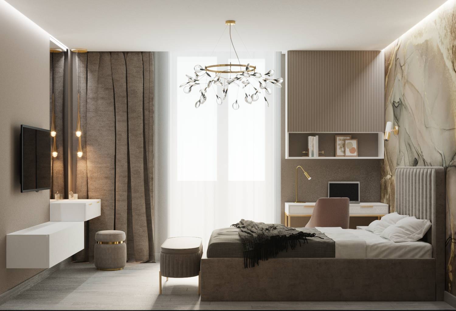 Проект Квартиры 90кв.м в Екатеринбурге