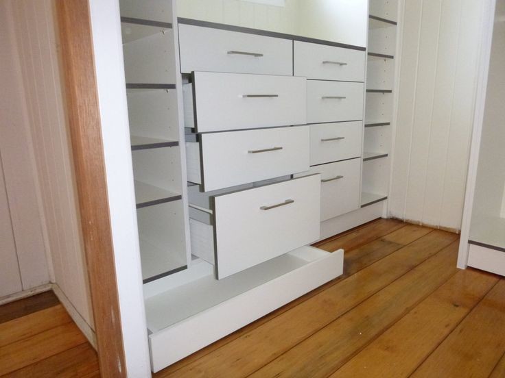 Inspiration for a contemporary storage and wardrobe in Brisbane.