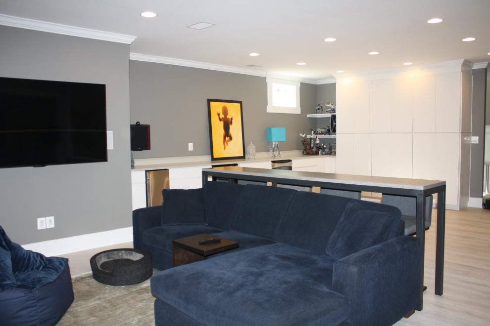 Arlington Custom Basement