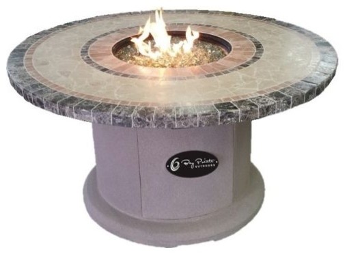 Designer Series 42 Fire Pit Table Propane Gas Contemporary