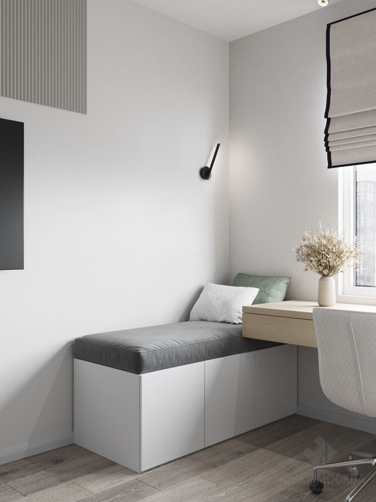 Дизайн-проект трехкомнатной квартиры ЖК "Лучи"