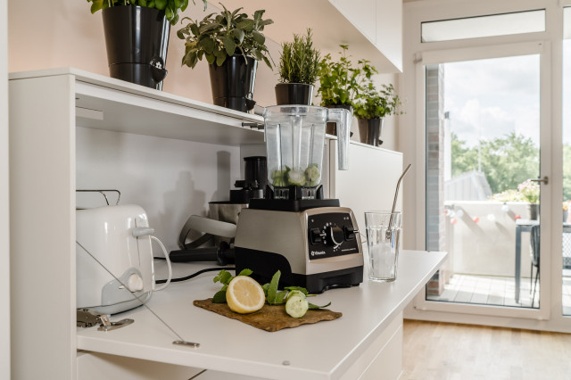 Singelk&uuml;che mit Weitblick contemporain-cuisine