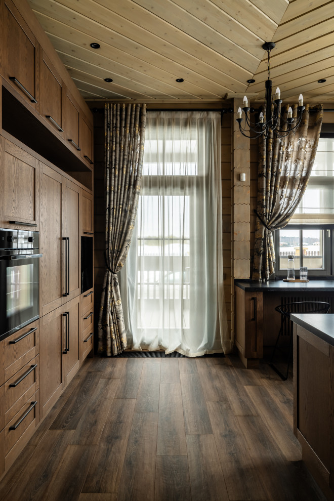 Кухня из массива дуба