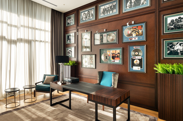 Интерьеры contemporary-arbetsrum