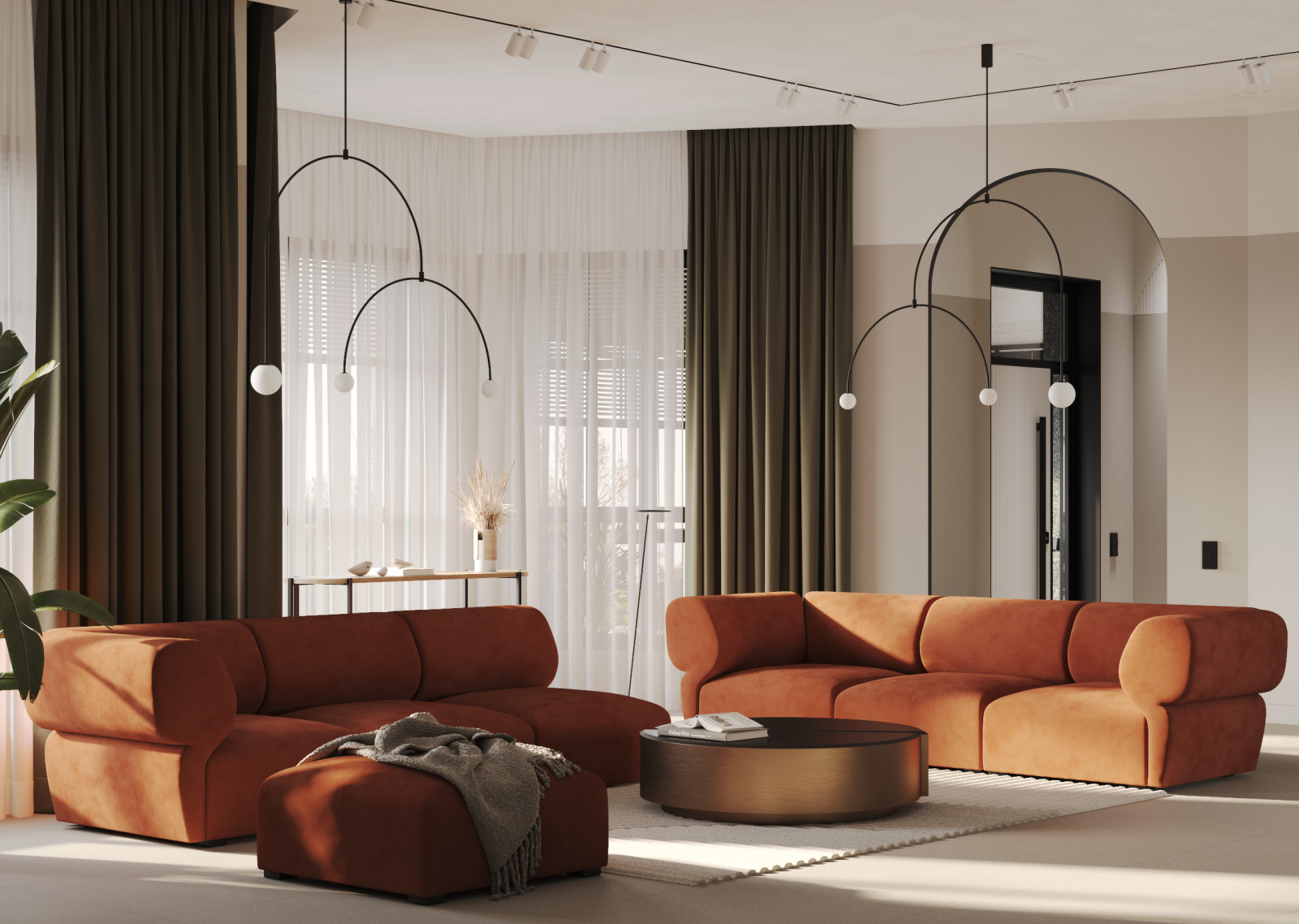 Гостиная из проекта в г.Петропавловск-Камчатский