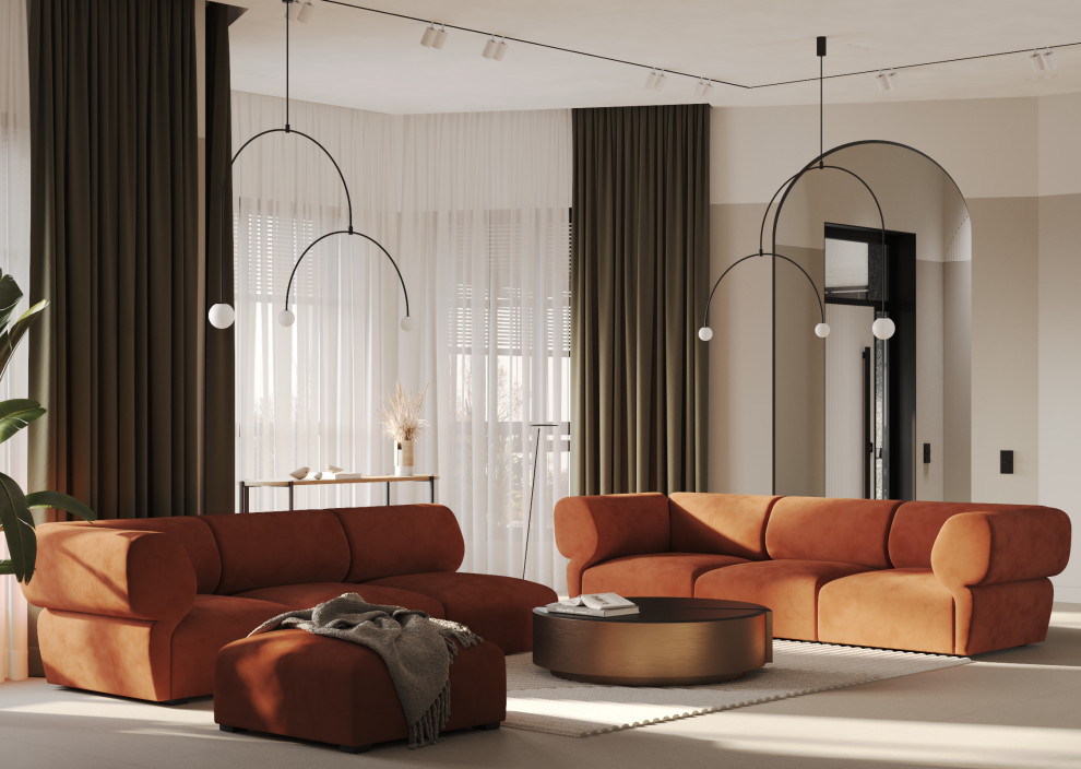 Гостиная из проекта в г.Петропавловск-Камчатский