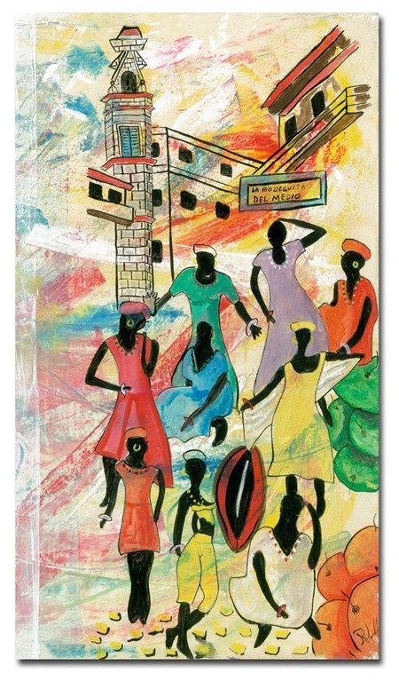 La Bodeguita Wall Art by Robert Lulzan Multicolor - MA121-C1832GG