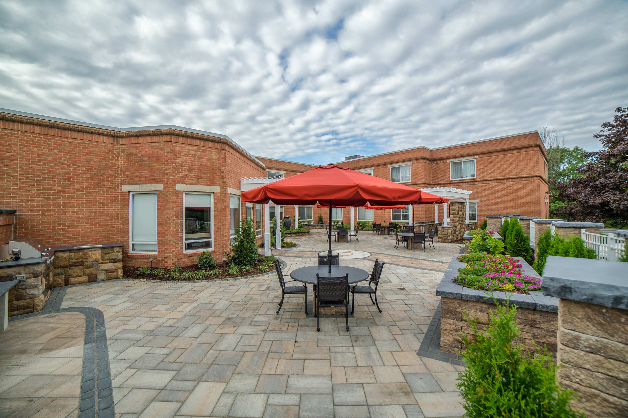 Weymouth Massachusetts Courtyard